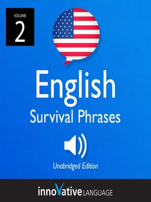 cover image of English Survival Phrases, Volume 2